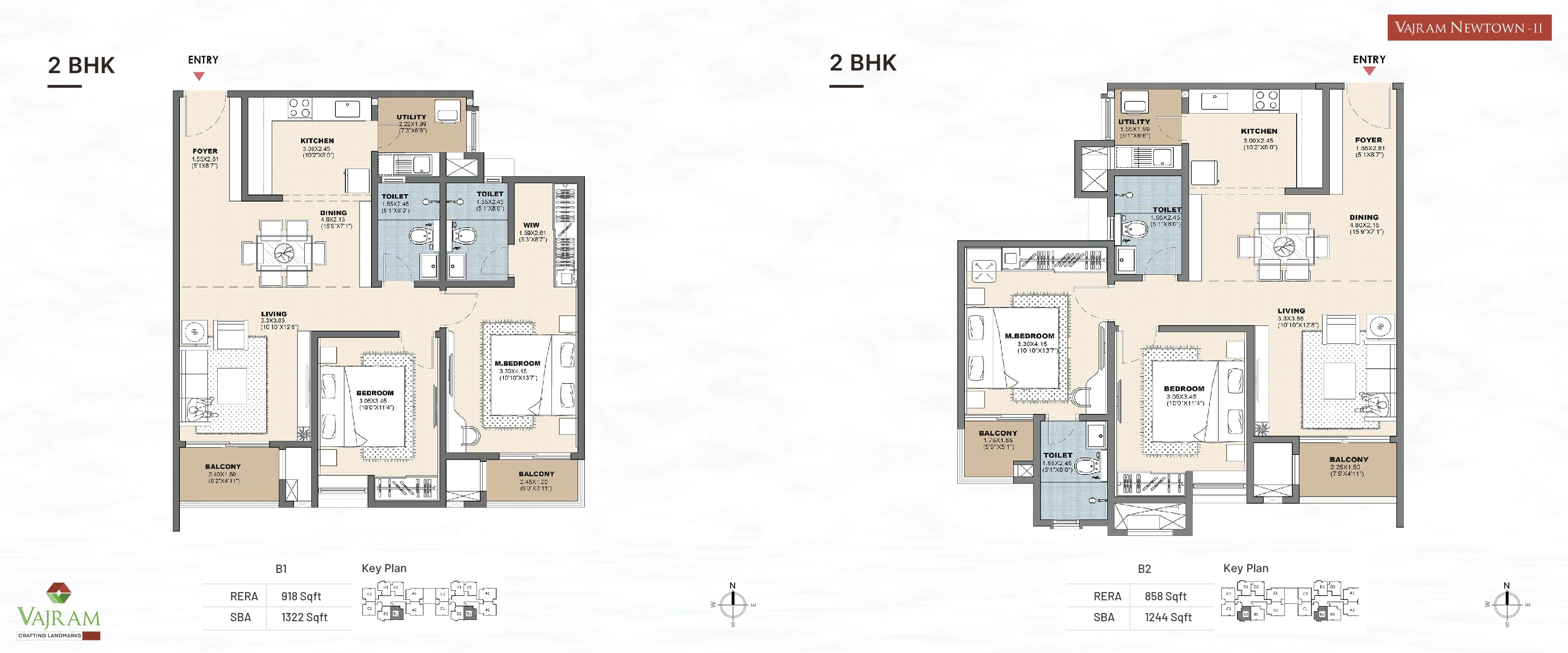 Whiteland floor plans